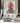 Abstract Red Sailboat Textured Partial Oil Painting