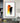 Abstract Orange Black III Textured Partial Oil Painting