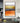 Abstract Orange n Gold Textured Partial Oil Painting