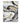 Abstract Blak White Swirls Textured Partial Oil Painting