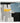 Abstract Blue Black I Textured Partial Oil Painting