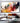 Abstract Brush Strokes Textured Partial Oil Painting