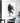 Abstract Black White Woman Textured Partial Oil Painting