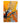 Orange Yellow Abstract 3d Heavy Textured Partial Oil Painting
