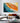 Orange Blue with Gold Foil 3d Heavy Textured Partial Oil Painting