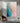 Pink & Turquoise Dream 3d Heavy Textured Partial Oil Painting