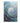 Abstract Gold Blue Wave 3d Heavy Textured Partial Oil Painting