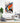 Abstract Orange Petrol Blue 3d Heavy Textured Partial Oil Painting