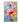 Abstract Pink Yellow Flowers 3d Heavy Textured Partial Oil Painting