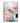 Abstract Baby Pink 3d Heavy Textured Partial Oil Painting