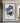 Abstract Blue with Orange 3D Heavy Textured Partial Oil Painting