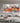 Abstract Colorful Buildings 3D Heavy Textured Partial Oil Painting