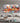 Abstract Colorful Buildings 3D Heavy Textured Partial Oil Painting