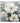 Abstract White Flowers III 3d Heavy Textured Partial Oil Painting