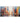 Abstract Orange Buildings 3D Heavy Textured Partial Oil Painting