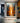 Abstract Orange City  3d Heavy Textured Partial Oil Painting