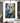 Abstract Blue Bird 3D Heavy Textured Partial Oil Painting