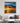 Abstract Orange Sunset 3d Heavy Textured Partial Oil Painting