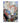 Abstract Cream Flower 3d Heavy Textured Partial Oil Painting