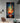 Abstract Orange Flame II 3d Heavy Textured Partial Oil Painting - Wall Art