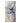 Baby Blue Flower Textured Partial Oil Painting - Wall Art