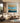 Abstract Blue Forest 3d Heavy Textured Partial Oil Painting - Wall Art