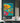 Abstract Colorful 3 Fish Textured Partial Oil Painting