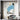Abstract Baby Blue White 3d Heavy Textured Partial Oil Painting - WallArtt