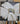 Abstract Big White Flower Textured Partial Oil Painting - WallArtt