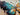 Abstract Blue Butterfly II 3d Heavy Textured Partial Oil Painting - WallArtt