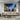 Abstract Blue City Traffic Textured Partial Oil Painting - WallArtt