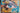 Abstract Blue Eye 3D Heavy Textured Partial oil Painting - WallArtt