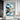 Abstract Blue Tree and the Moon 3d Heavy Textured Partial Oil Painting - Wall Art - WallArtt