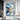 Abstract Blue Tree and the Moon 3d Heavy Textured Partial Oil Painting - Wall Art - WallArtt