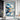 Abstract Blue Tree and the Moon 3d Heavy Textured Partial Oil Painting - Wall Art - WallArtt