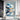 Abstract Blue Tree and the Moon 3d Heavy Textured Partial Oil Painting - Wall Art - WallArtt