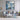 Abstract Blue Wall Textured Partial Oil Painting - WallArtt