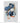 Abstract Blue with Orange 3D Heavy Textured Partial Oil Painting - WallArtt