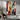Abstract Blurry Orange Textured Partial Oil Painting - WallArtt