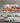 Abstract Colorful Buildings 3D Heavy Textured Partial Oil Painting - WallArtt