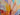 Abstract Colorful Leaves 3d Heavy Textured Partial Oil Painting - WallArtt