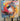 Abstract Colorful Tornado 3D Heavy Textured Partial oil Painting - WallArtt
