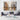 Abstract Gold Buildings Textured Partial Oil Painting - WallArtt