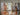 Abstract Gold Buildings Textured Partial Oil Painting - WallArtt