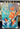 Abstract Green Orange Textured Partial Oil Painting - WallArtt