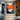 Abstract Grey Orange 3D Heavy Textured Partial Oil Painting - WallArtt