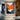 Abstract Grey Orange 3D Heavy Textured Partial Oil Painting - WallArtt