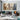 Abstract Misty Skyscrapers Textured Partial Oil Painting - WallArtt