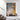 Abstract Orange Blue Peacock II Textured Partial Oil Painting - WallArtt