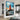 Abstract Orange Lighthouse 3d Heavy Textured Partial Oil Painting - WallArtt